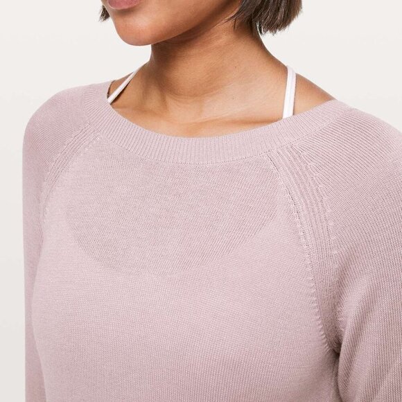 Lululemon Unity Drop Back Sweater- Cashmere Blend Sweater - Picture 4 of 13